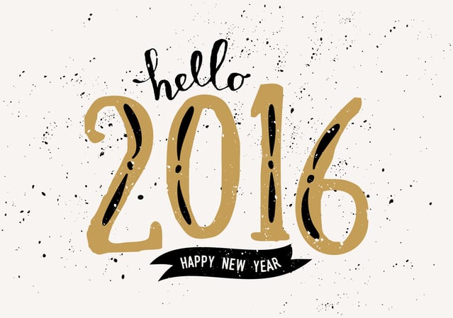 Hello 2016. Happy New Year