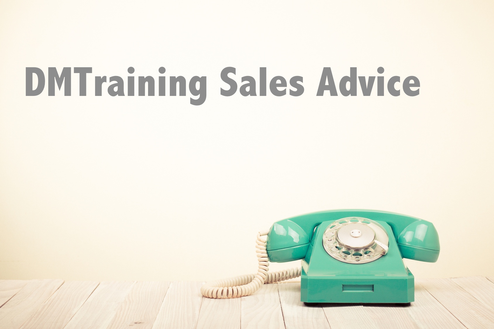 DMTraining Sales Advice: Changing Contacts